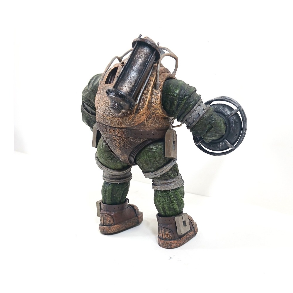 NECA Bioshock Big Daddy Bouncer Action Figure 2009 Video Game Collectible Drill - Picture 2 of 7